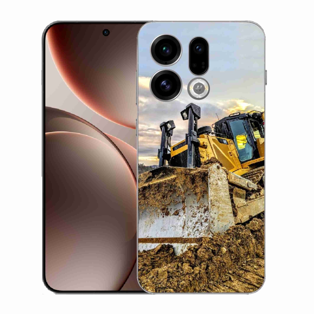 Gelový kryt mmCase na Oppo Find X9 - bagr