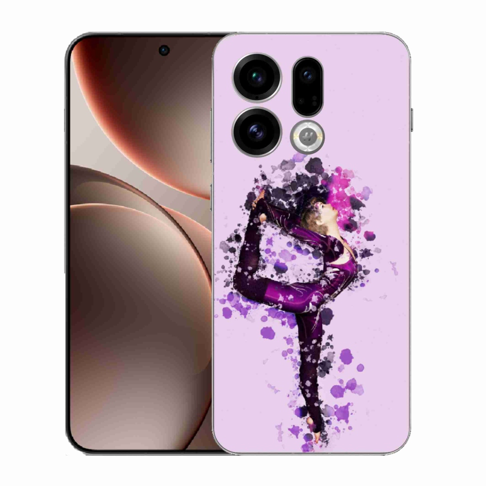 Gelový kryt mmCase na Oppo Find X9 - baletka