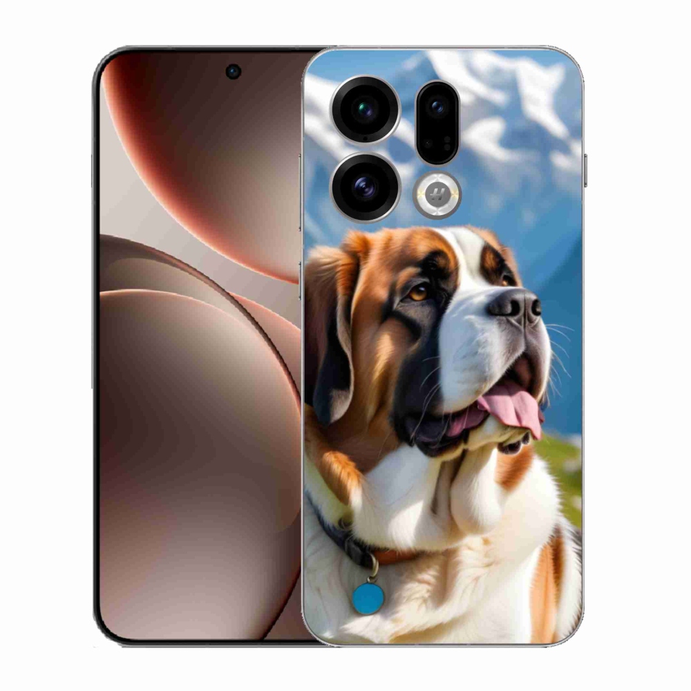 Gelový kryt mmCase na Oppo Find X9 - bernardýn