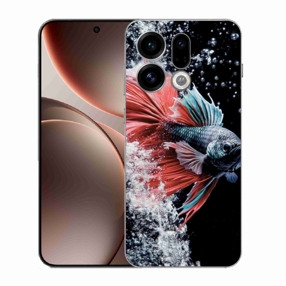 Gelový kryt mmCase na Oppo Find X9 - bojovnice pestrá