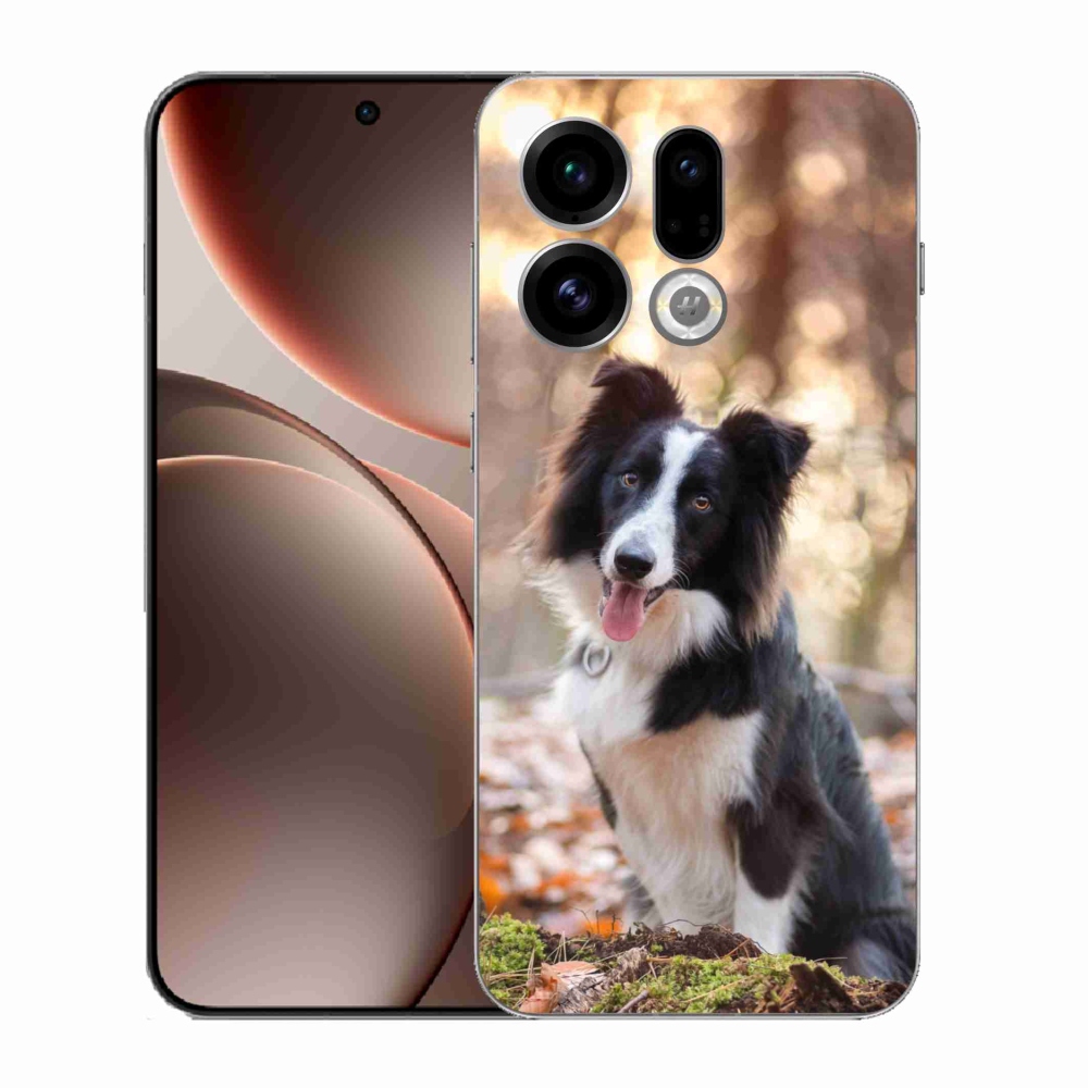 Gelový kryt mmCase na Oppo Find X9 - border kolie 1