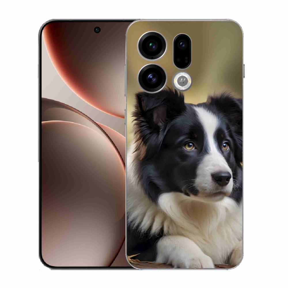 Gelový kryt mmCase na Oppo Find X9 - border kolie 2