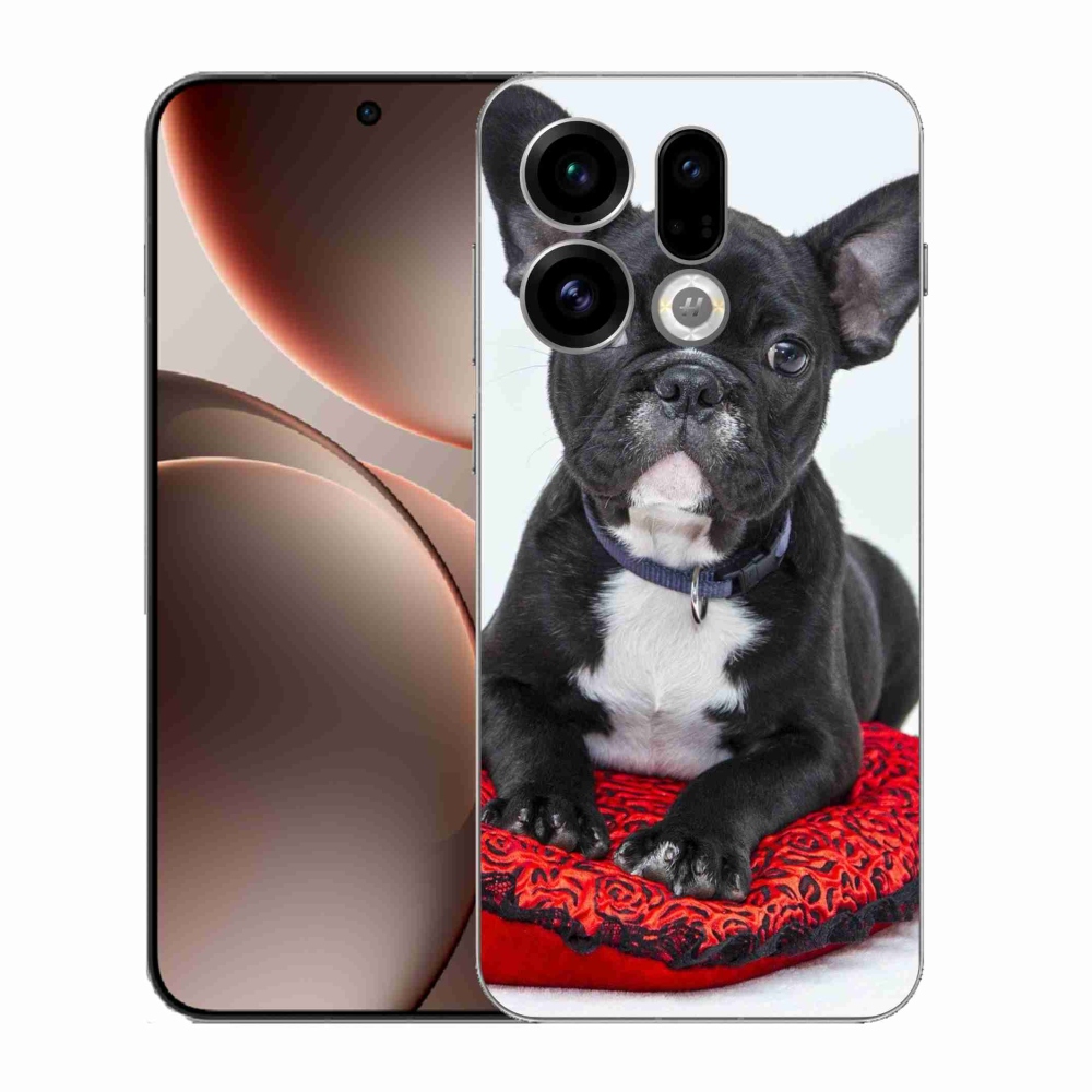 Gelový kryt mmCase na Oppo Find X9 - buldok