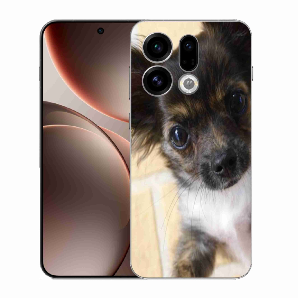 Gelový kryt mmCase na Oppo Find X9 - čivava 2