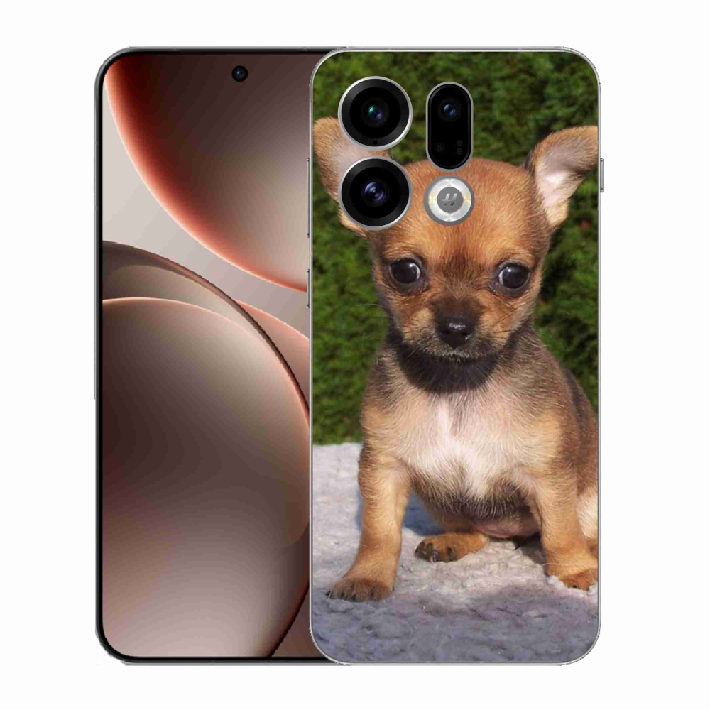 Gelový kryt mmCase na Oppo Find X9 - čivava 3