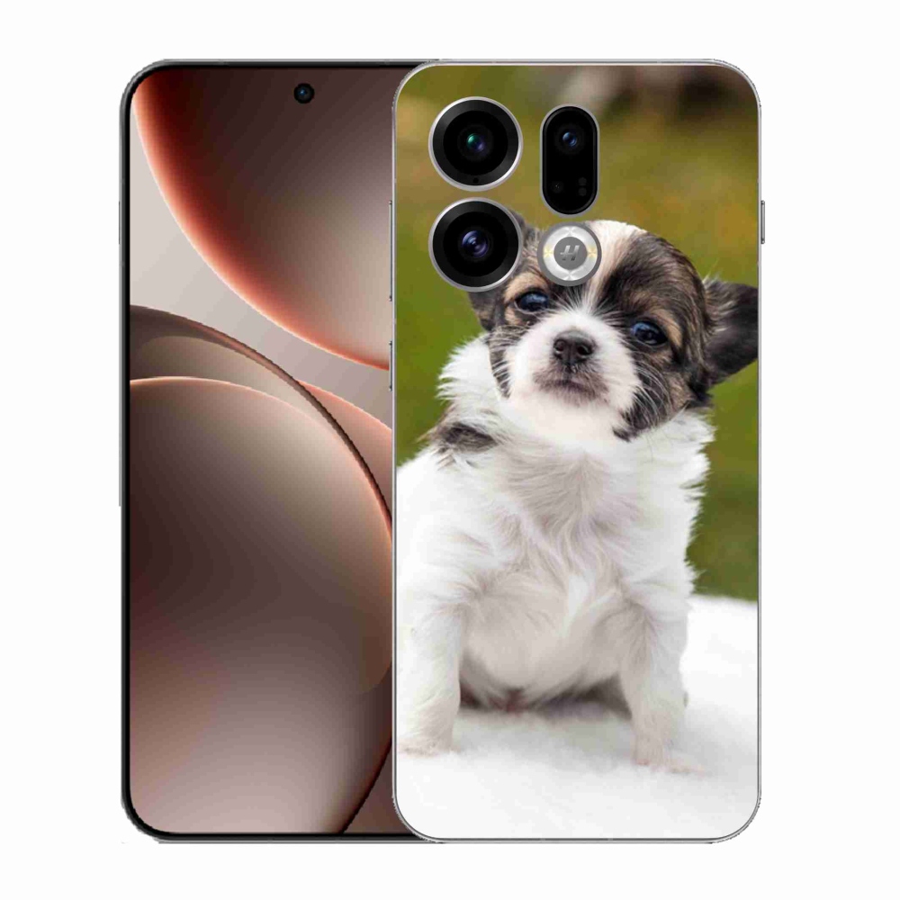 Gelový kryt mmCase na Oppo Find X9 - čivava 4