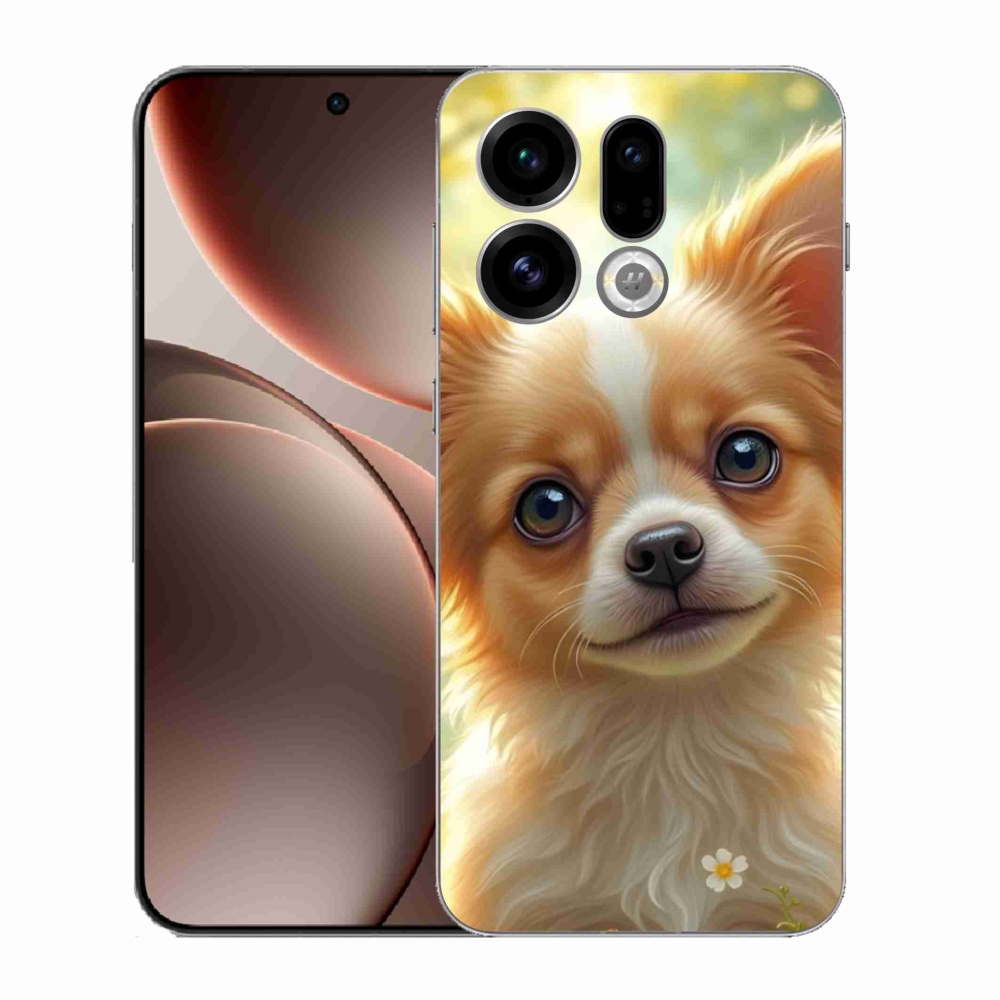 Gelový kryt mmCase na Oppo Find X9 - čivava 5