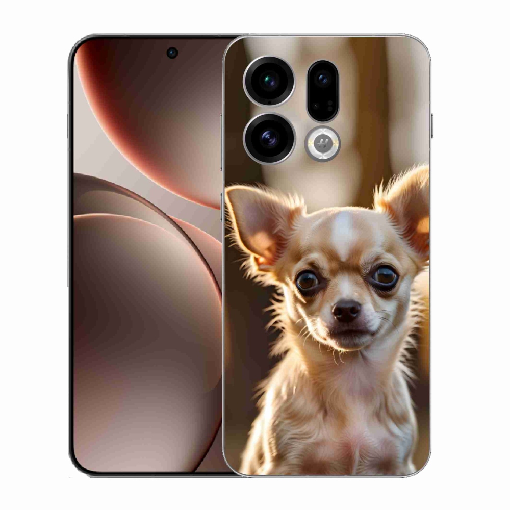 Gelový kryt mmCase na Oppo Find X9 - čivava 6