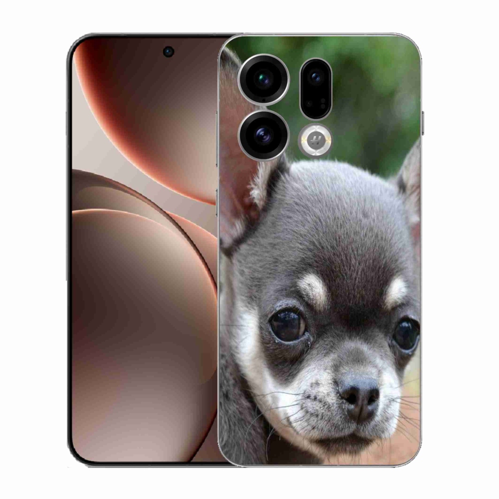 Gelový kryt mmCase na Oppo Find X9 - čivava