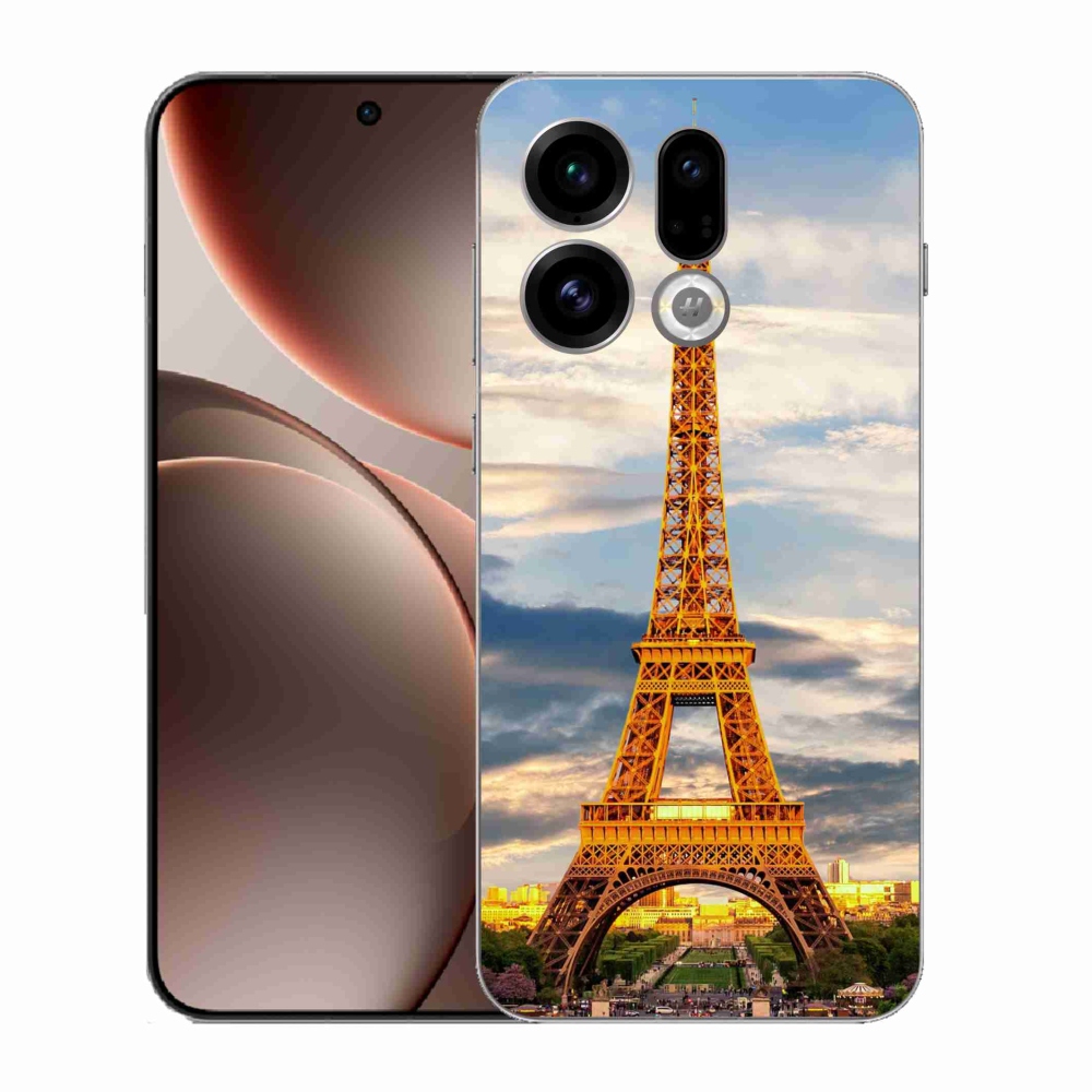 Gelový kryt mmCase na Oppo Find X9 - eiffelova věž 3