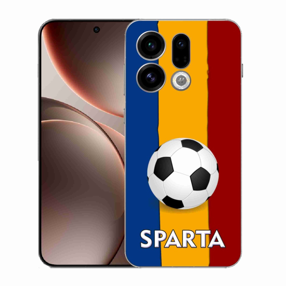 Gelový kryt mmCase na Oppo Find X9 - fotbal 1