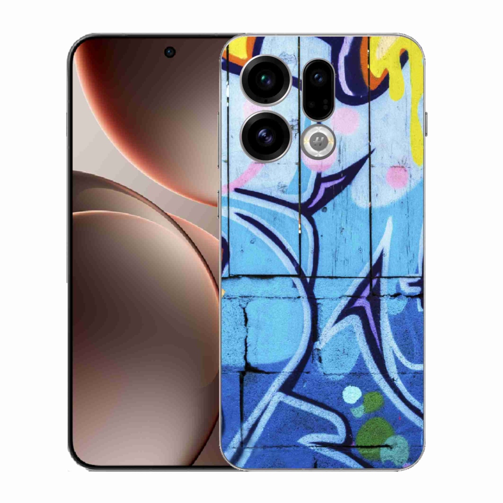 Gelový kryt mmCase na Oppo Find X9 - graffiti