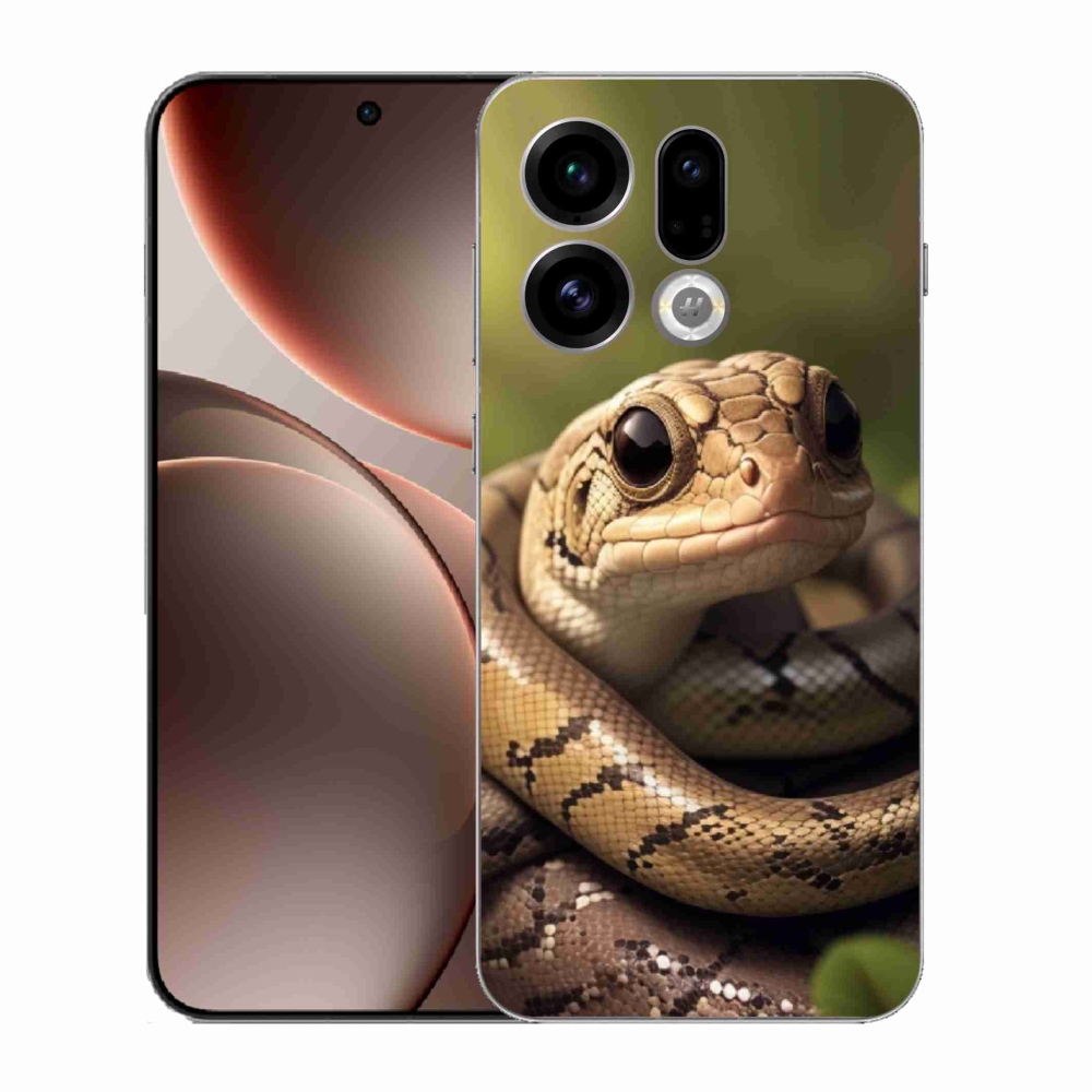 Gelový kryt mmCase na Oppo Find X9 - had 1