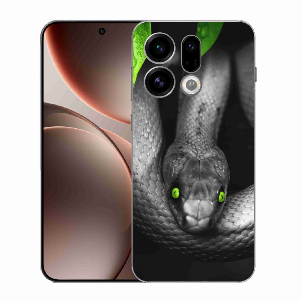Gelový kryt mmCase na Oppo Find X9 - had