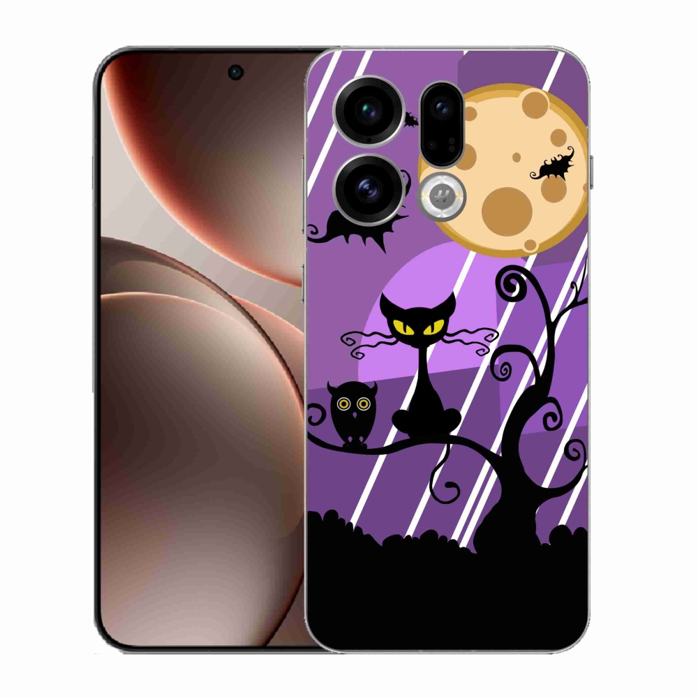 Gelový kryt mmCase na Oppo Find X9 - halloween