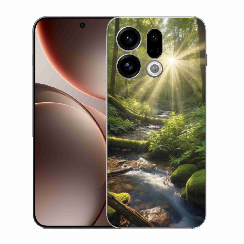 Gelový kryt mmCase na Oppo Find X9 - hlubina lesa