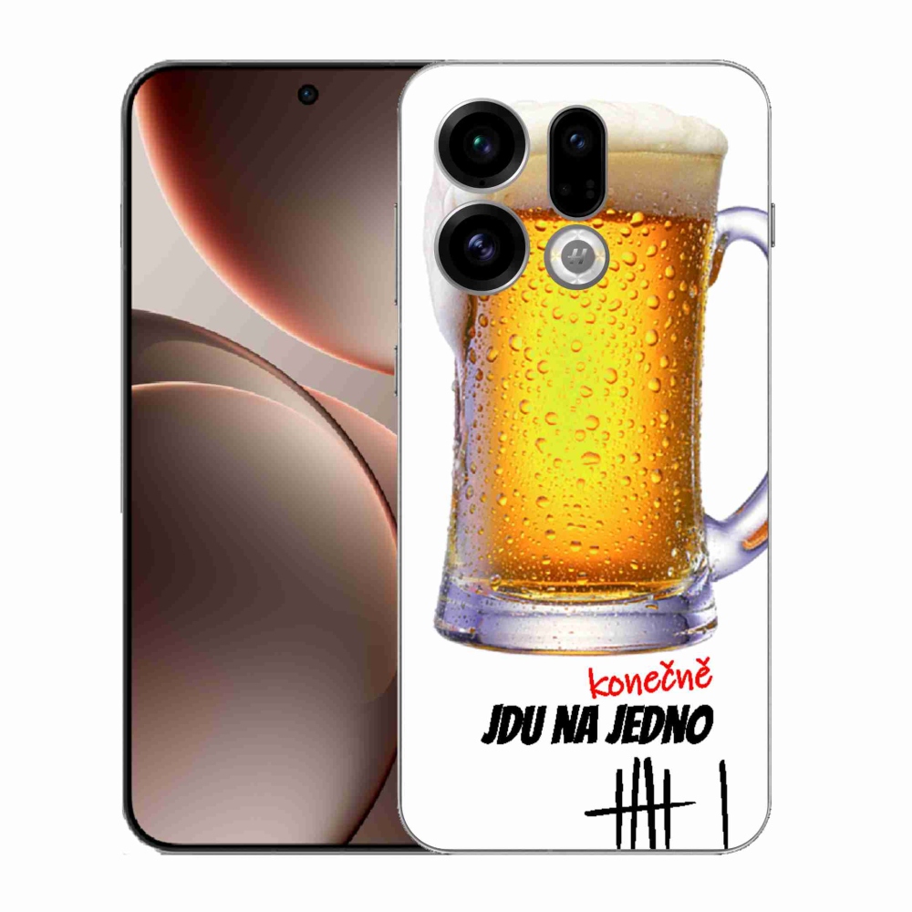 Gelový kryt mmCase na Oppo Find X9 - jdu na jedno