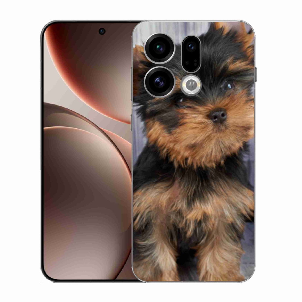 Gelový kryt mmCase na Oppo Find X9 - jorkšír 9