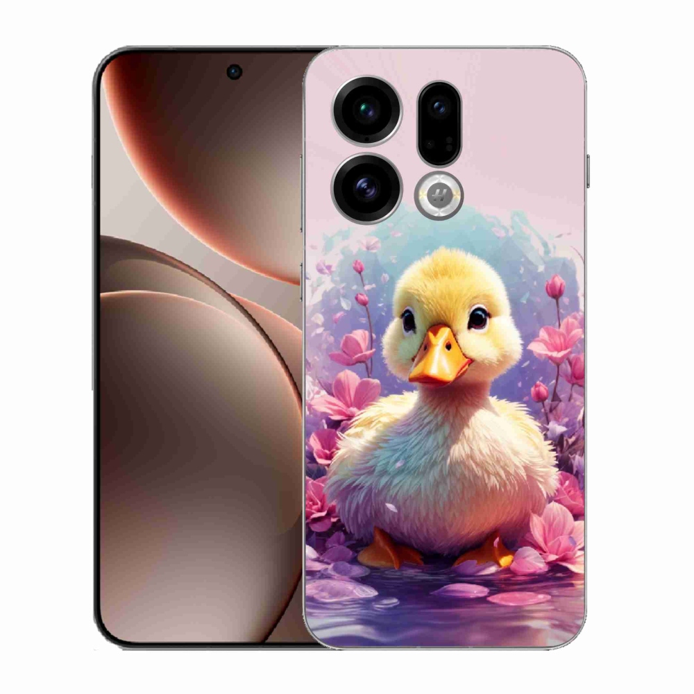 Gelový kryt mmCase na Oppo Find X9 - kachnička