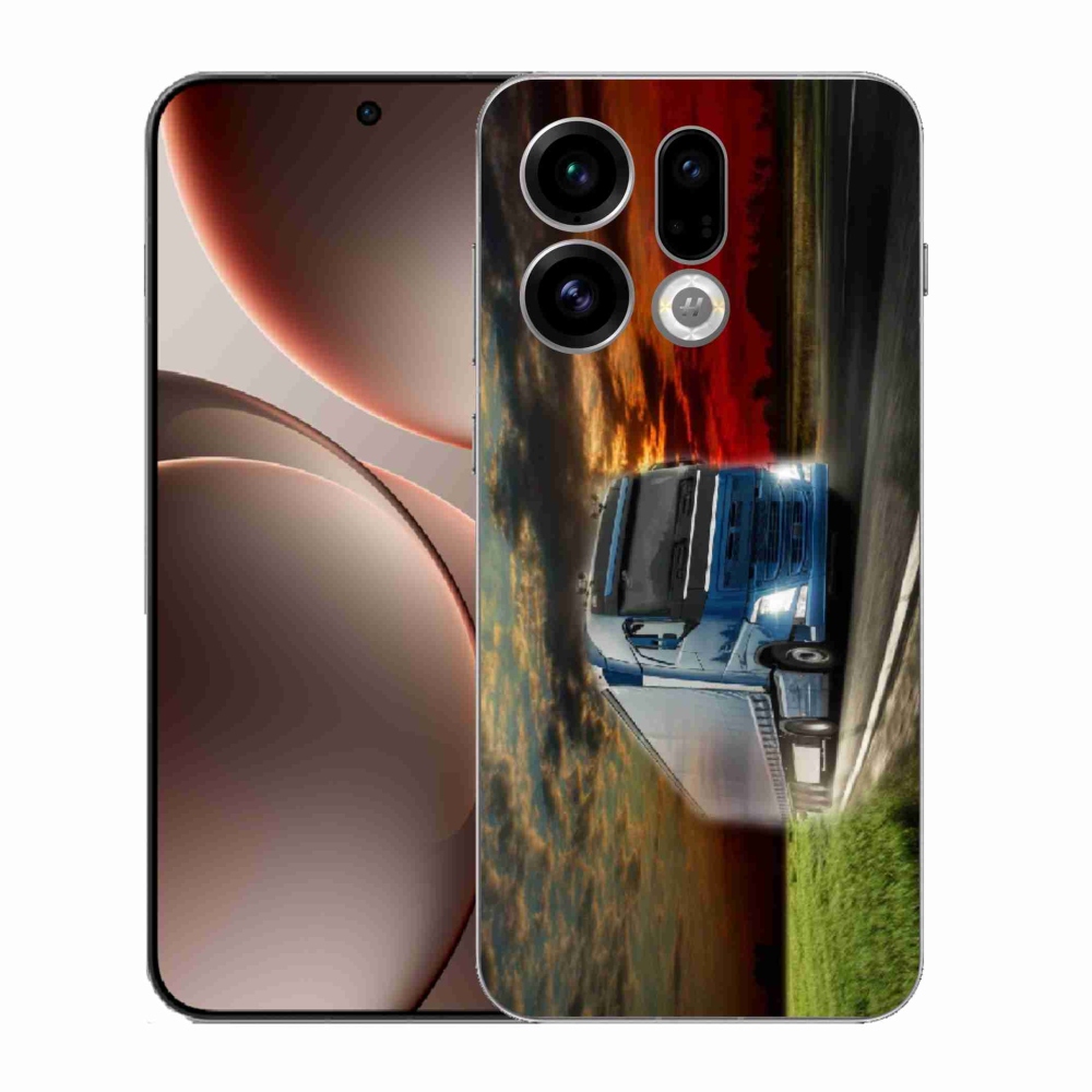 Gelový kryt mmCase na Oppo Find X9 - kamion 4