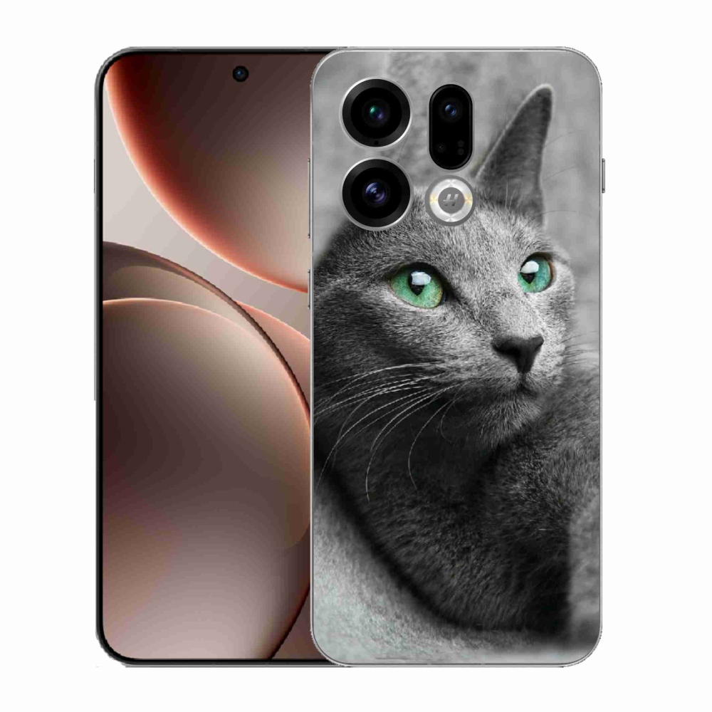 Gelový kryt mmCase na Oppo Find X9 - kočka 2
