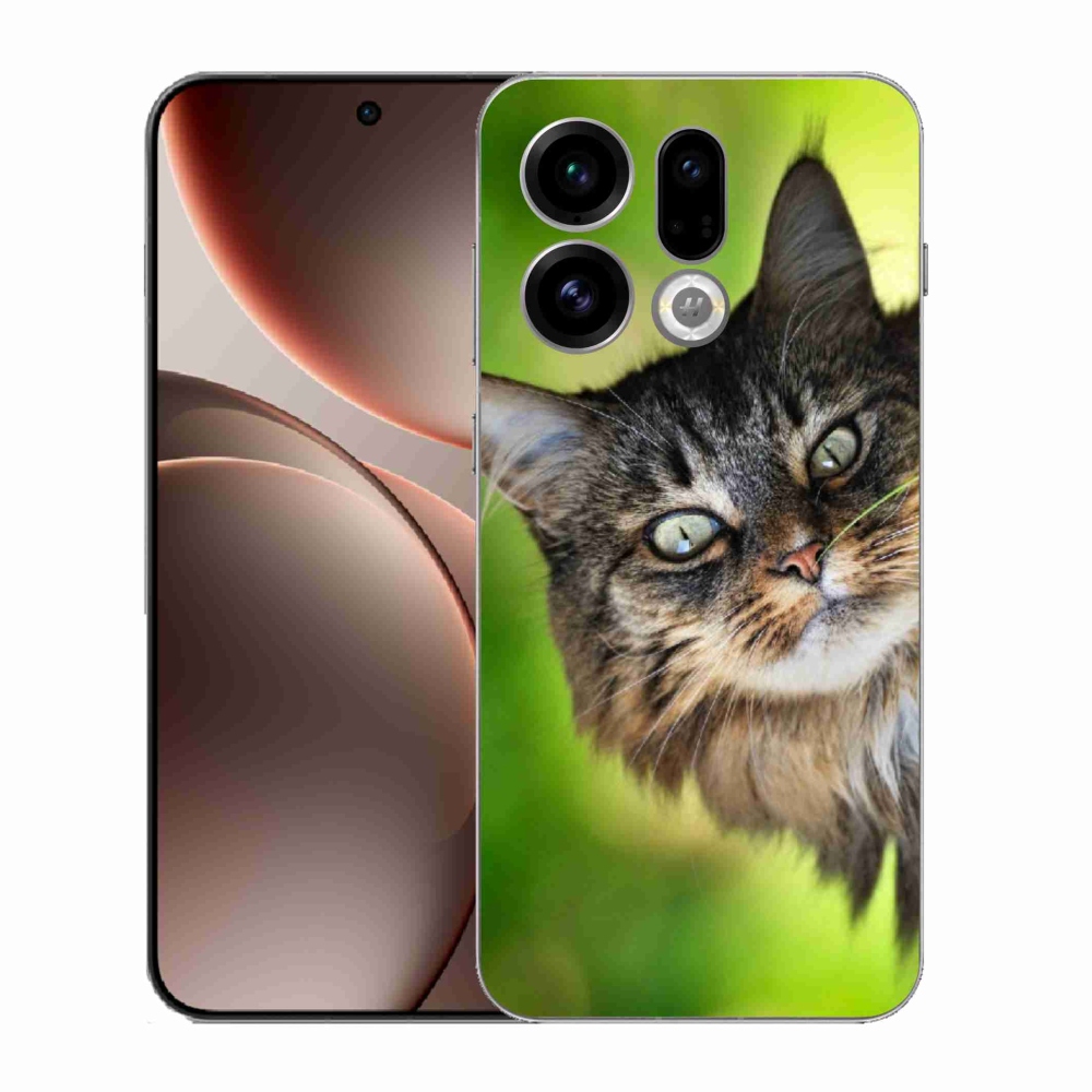 Gelový kryt mmCase na Oppo Find X9 - kočka 3