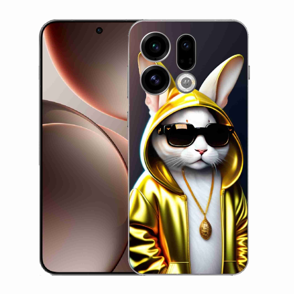 Gelový kryt mmCase na Oppo Find X9 - kočka boss