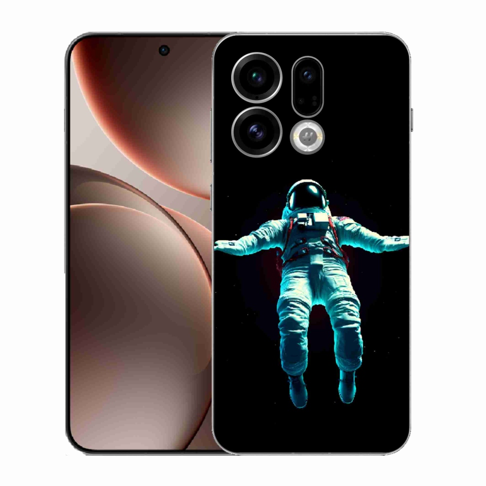 Gelový kryt mmCase na Oppo Find X9 - kosmonaut
