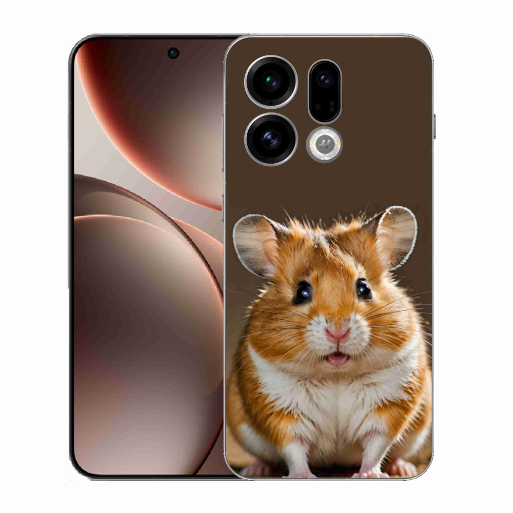 Gelový kryt mmCase na Oppo Find X9 - křeček