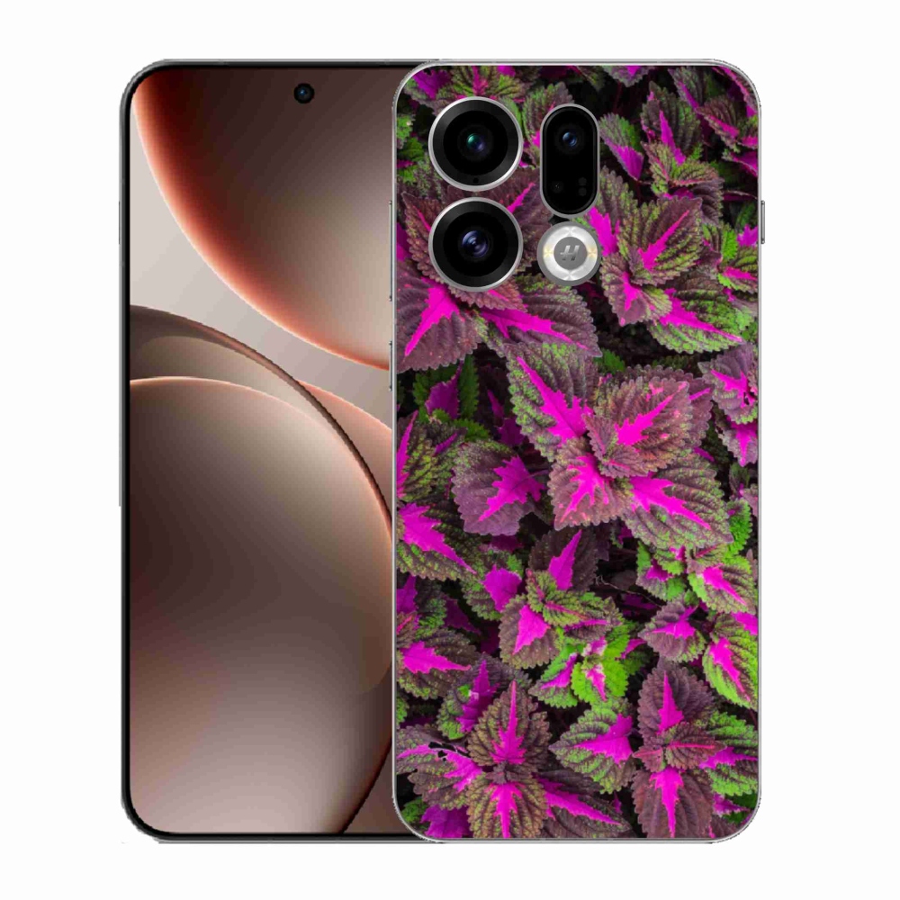 Gelový kryt mmCase na Oppo Find X9 - květiny 10