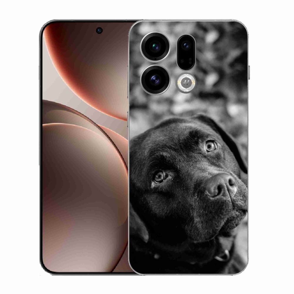 Gelový kryt mmCase na Oppo Find X9 - labrador