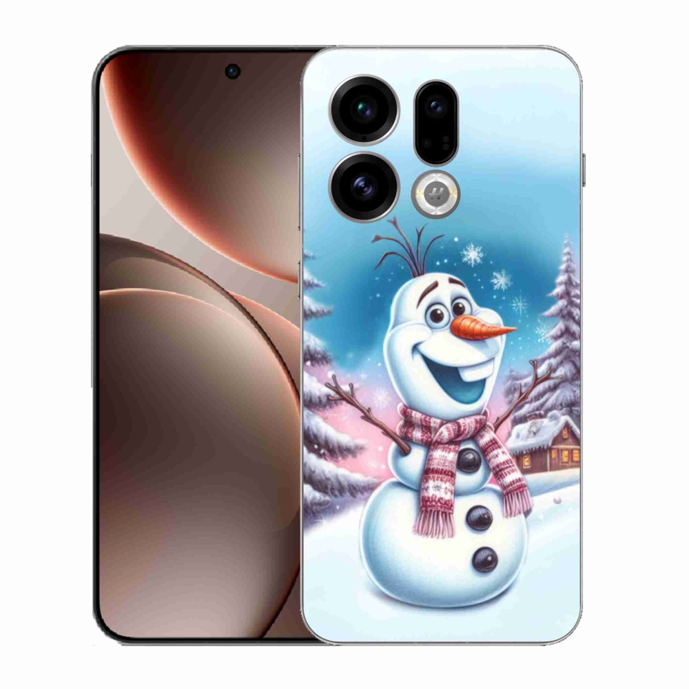 Gelový kryt mmCase na Oppo Find X9 - ledové království