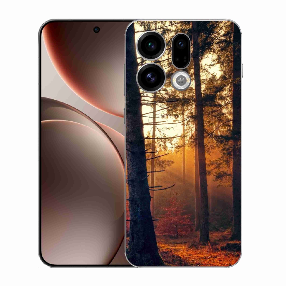 Gelový kryt mmCase na Oppo Find X9 - les