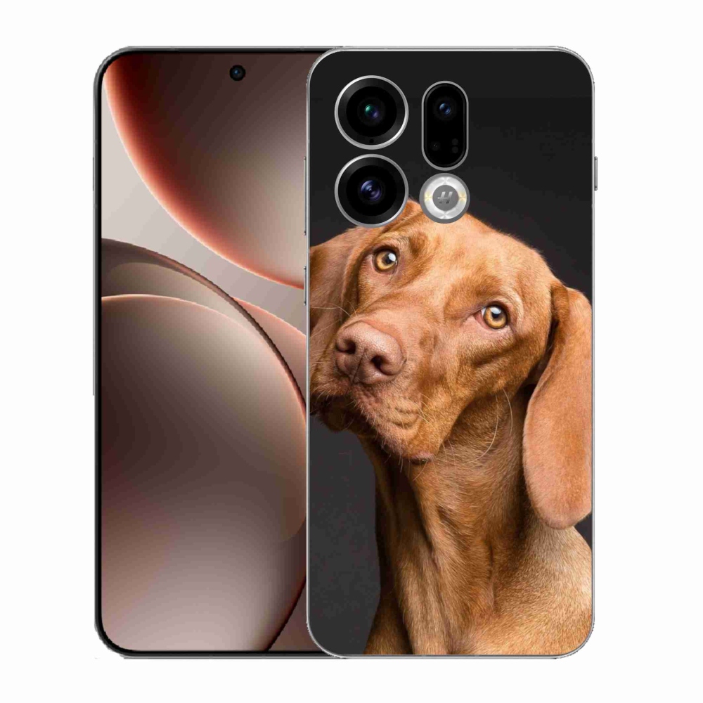 Gelový kryt mmCase na Oppo Find X9 - maďarský ohař