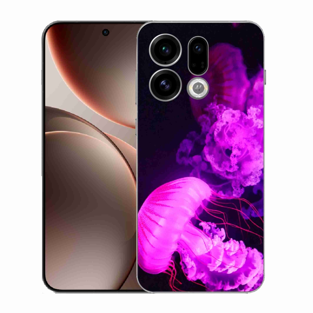 Gelový kryt mmCase na Oppo Find X9 - medúza 1