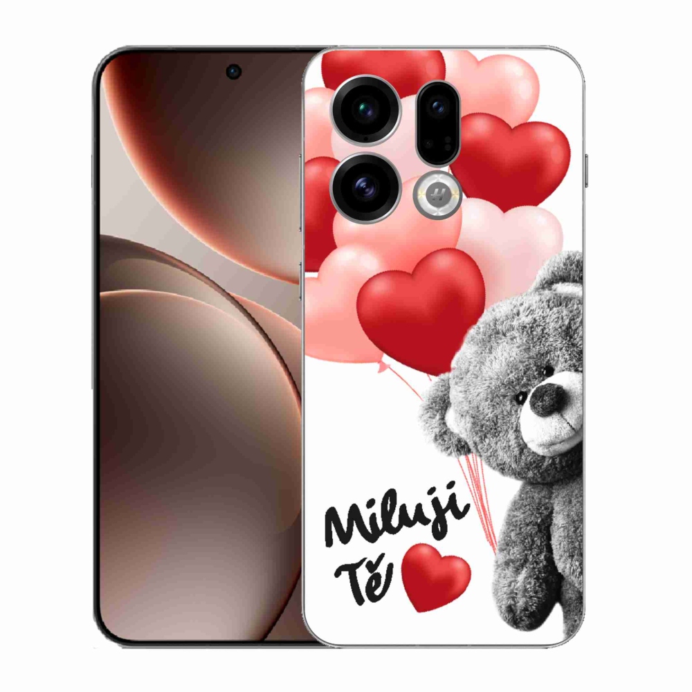 Gelový kryt mmCase na Oppo Find X9 - miluji Tě