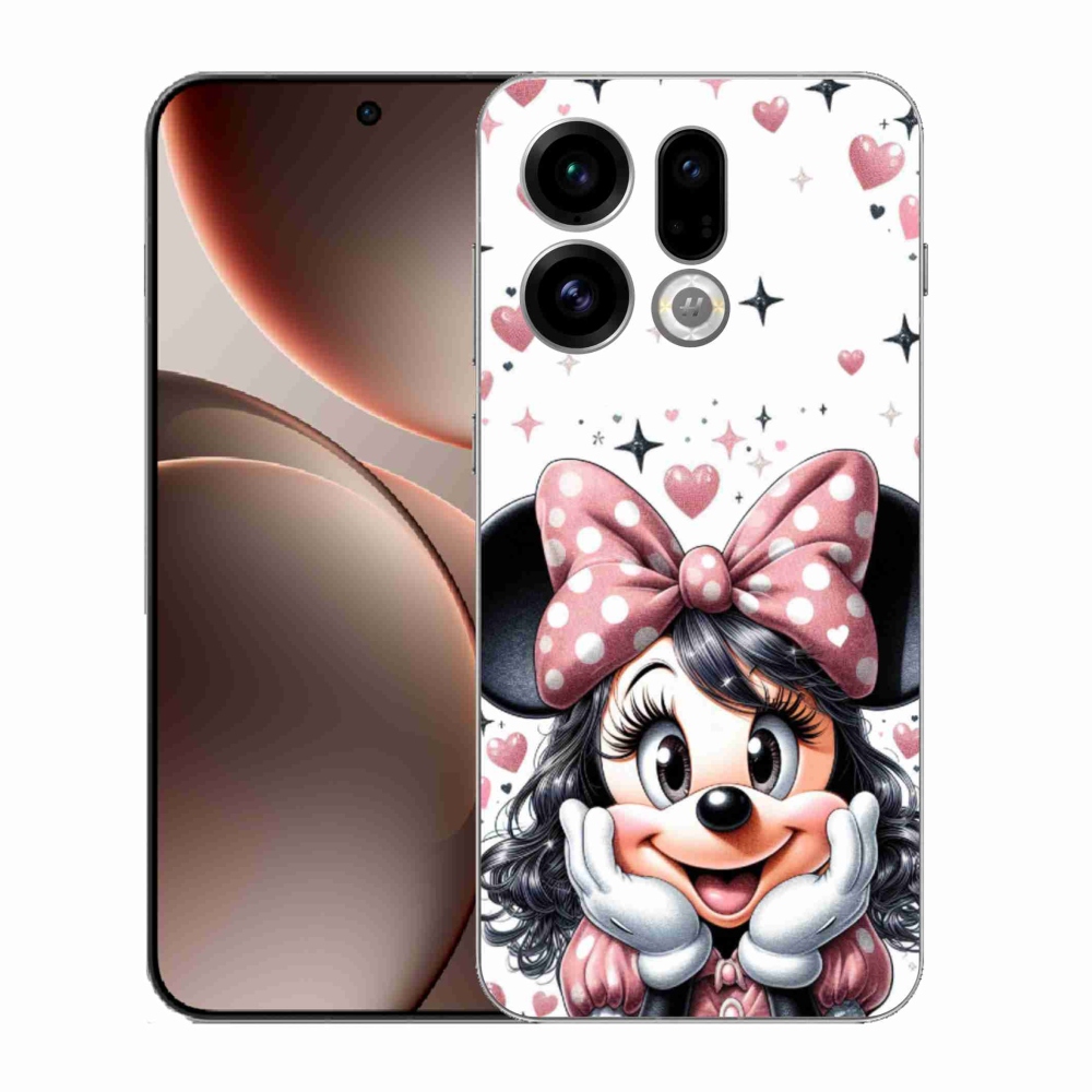 Gelový kryt mmCase na Oppo Find X9 - minnie