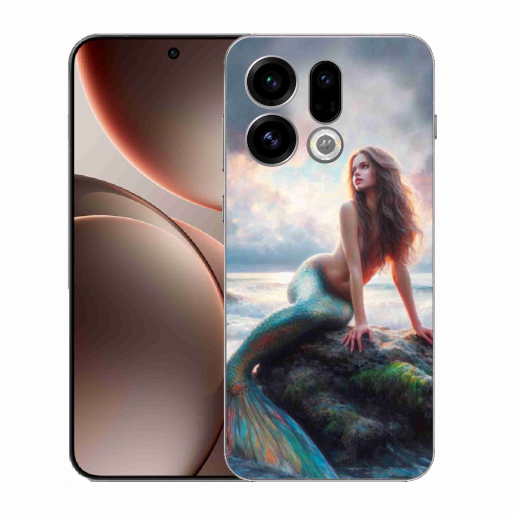 Gelový kryt mmCase na Oppo Find X9 - mořská panna
