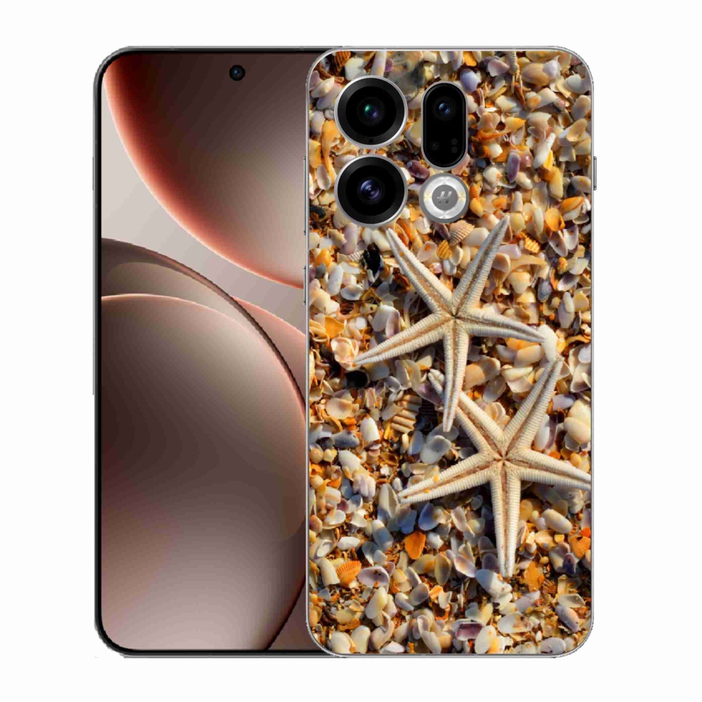 Gelový kryt mmCase na Oppo Find X9 - mořské hvězdice