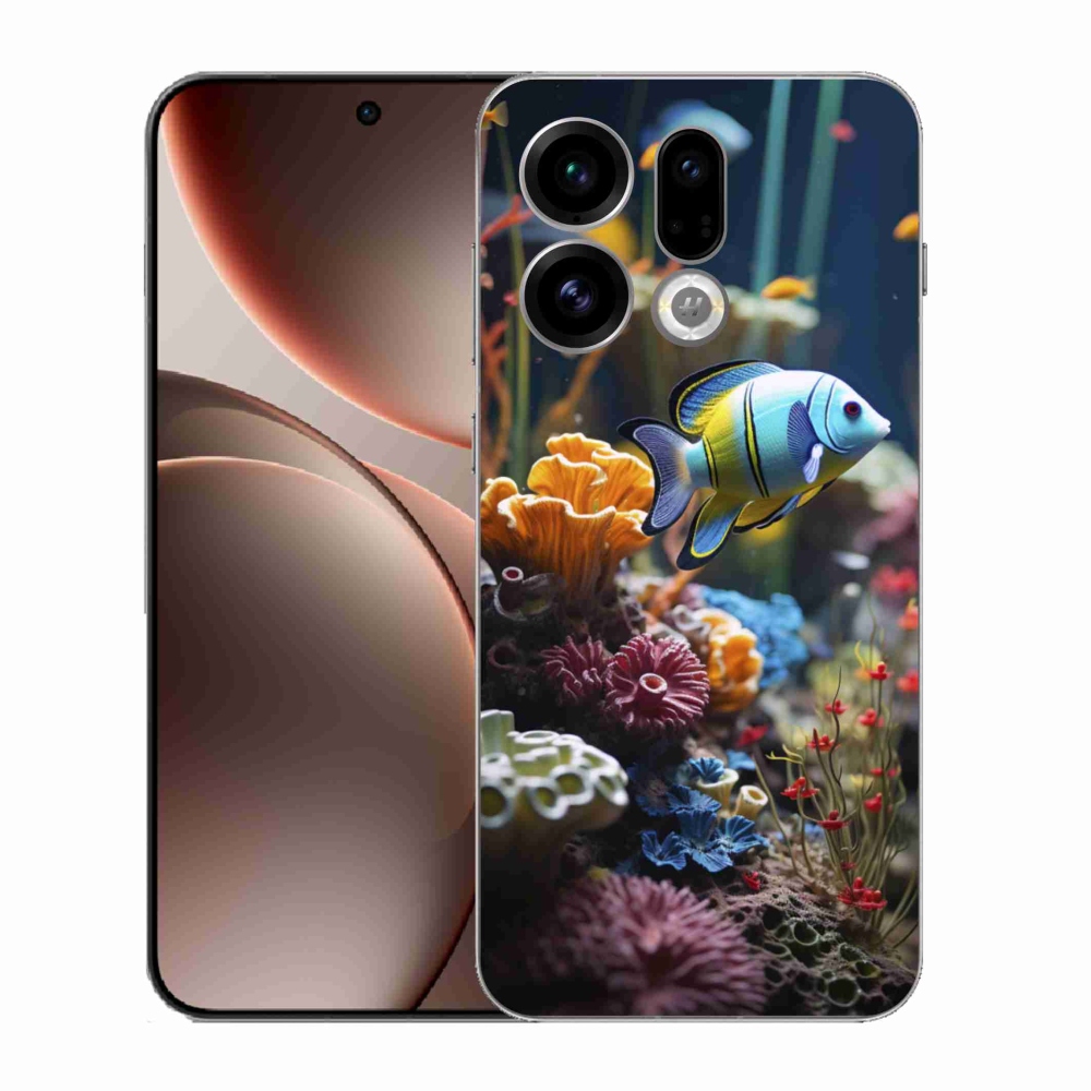Gelový kryt mmCase na Oppo Find X9 - mořský svět 5