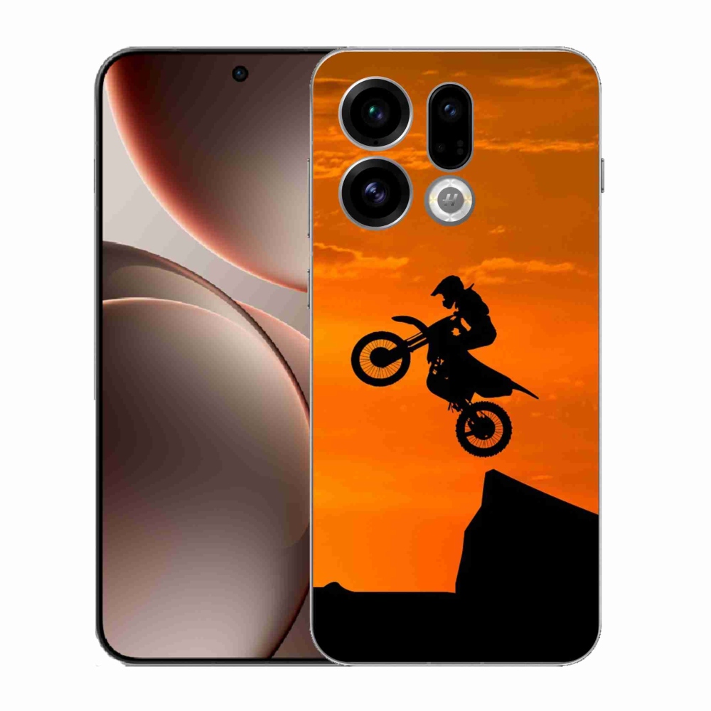 Gelový kryt mmCase na Oppo Find X9 - motocross