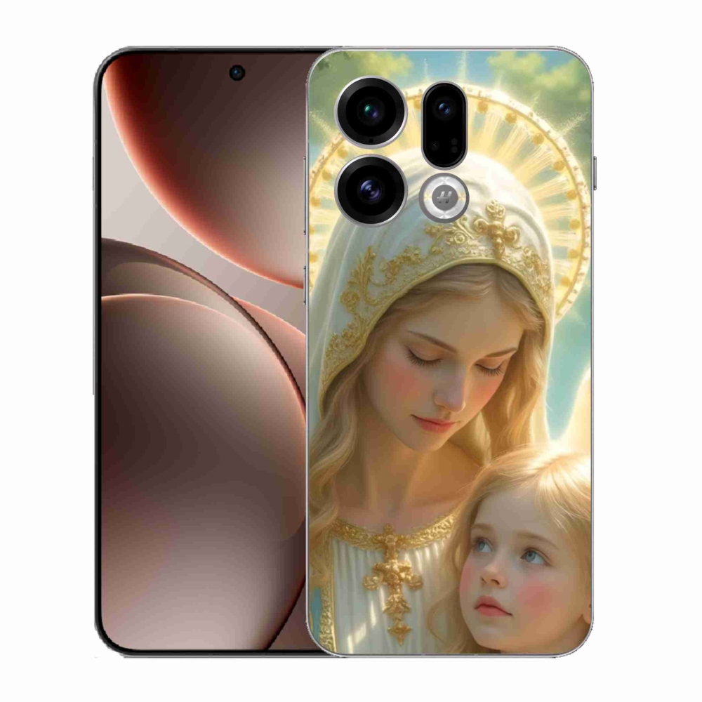 Gelový kryt mmCase na Oppo Find X9 - náboženský motiv 2