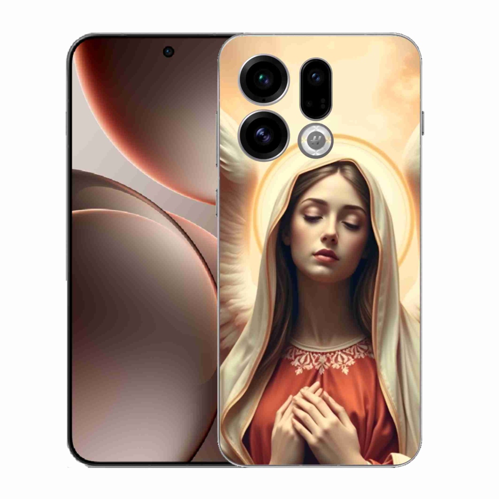 Gelový kryt mmCase na Oppo Find X9 - náboženský motiv