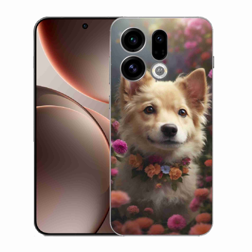 Gelový kryt mmCase na Oppo Find X9 - německý špic