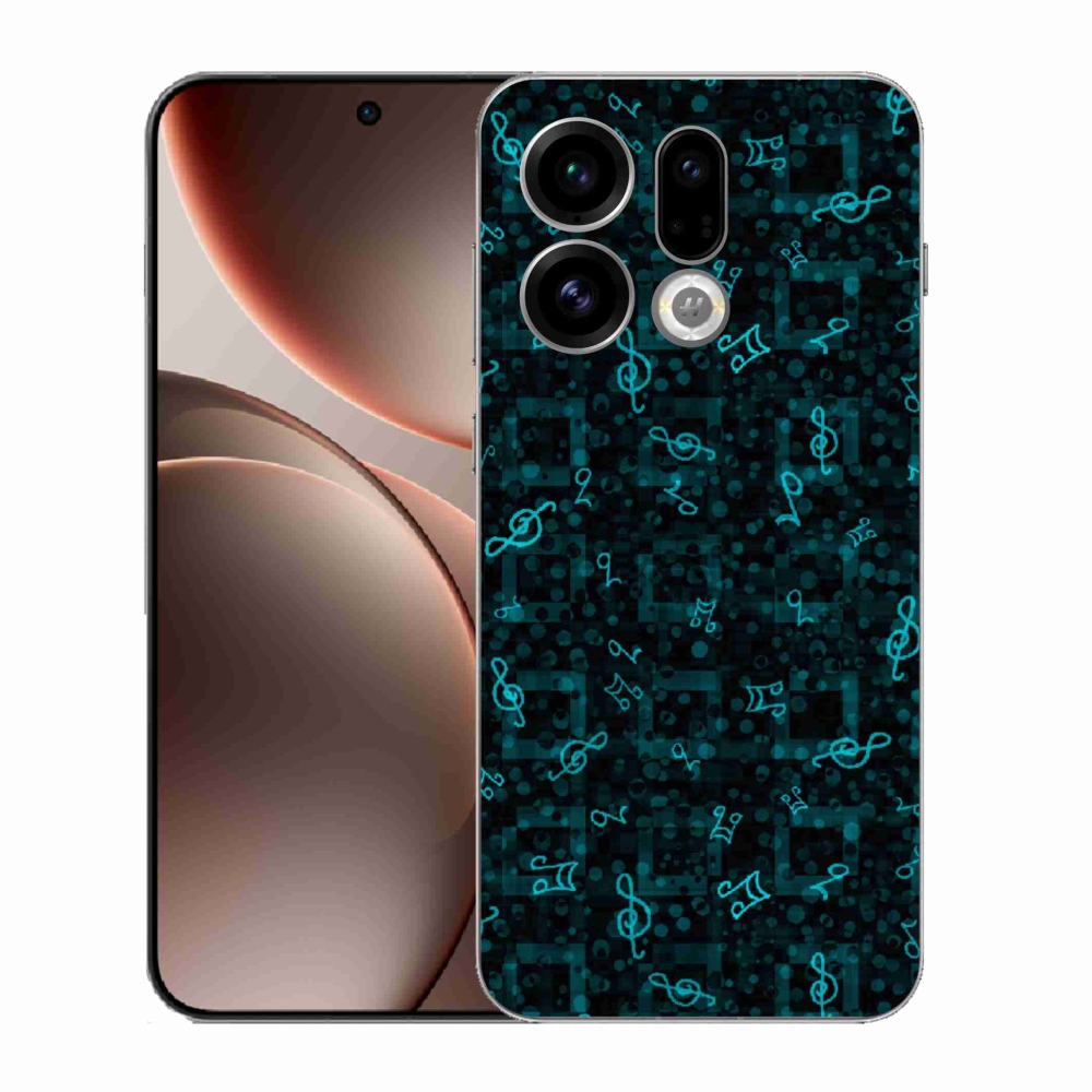 Gelový kryt mmCase na Oppo Find X9 - noty 1
