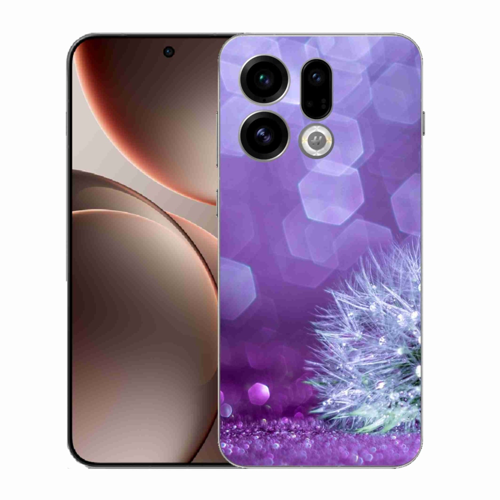 Gelový kryt mmCase na Oppo Find X9 - odkvetlá pampeliška 2
