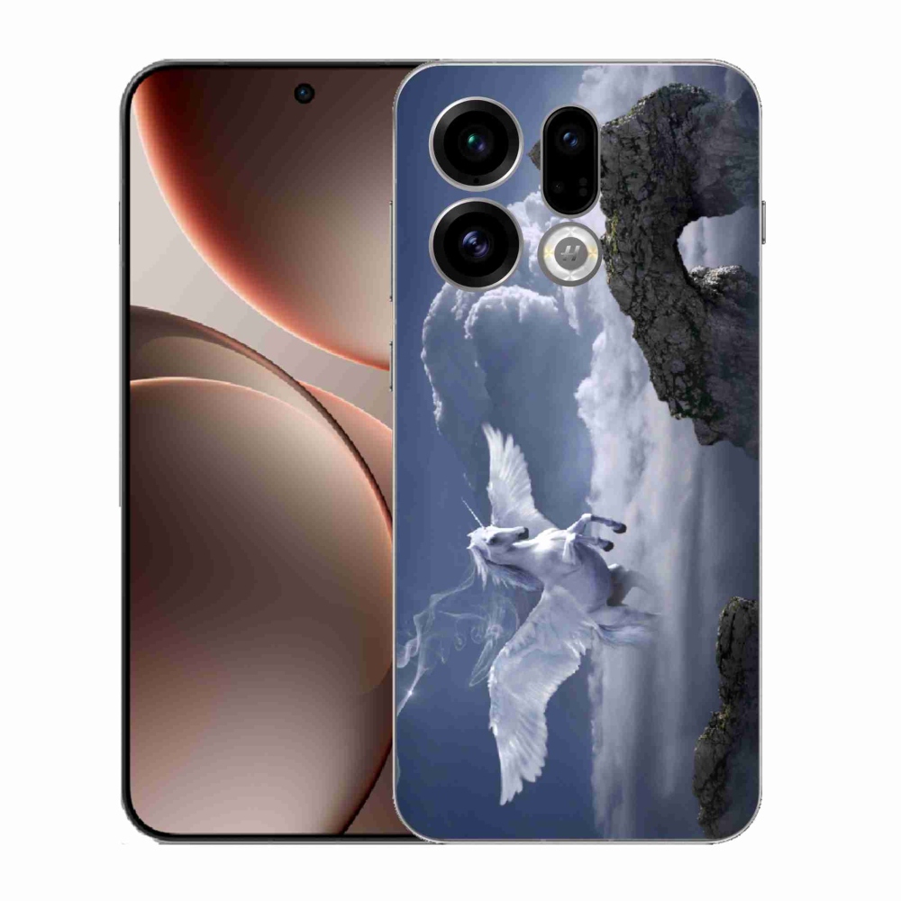 Gelový kryt mmCase na Oppo Find X9 - pegas