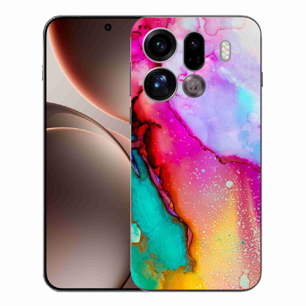 Gelový kryt mmCase na Oppo Find X9 Pro - abstrakt 24
