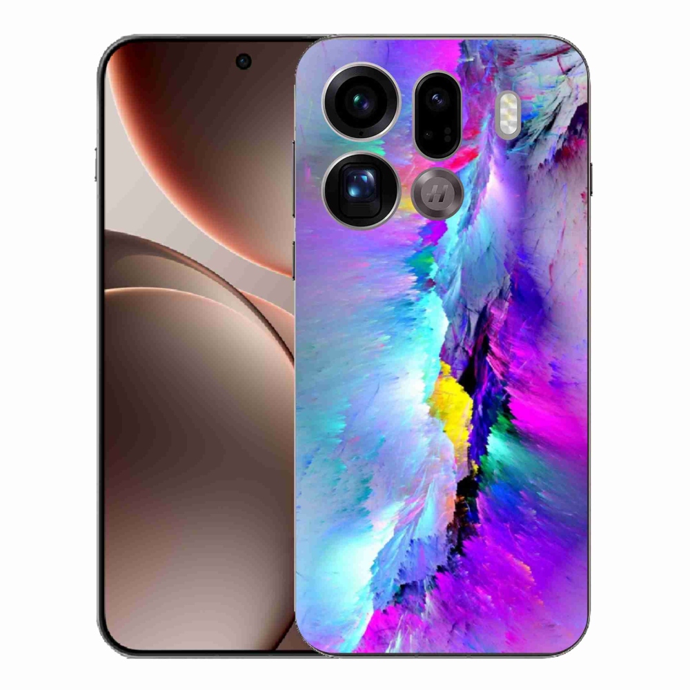 Gelový kryt mmCase na Oppo Find X9 Pro - abstrakt