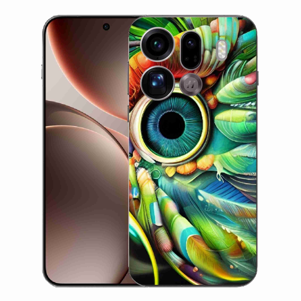 Gelový kryt mmCase na Oppo Find X9 Pro - abstraktní motiv 18